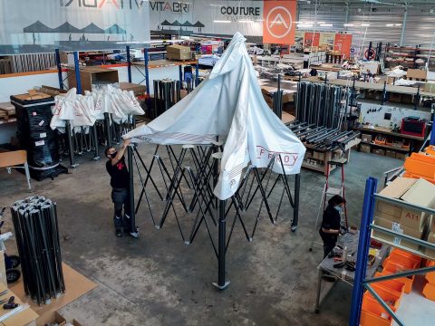 Tent made in France