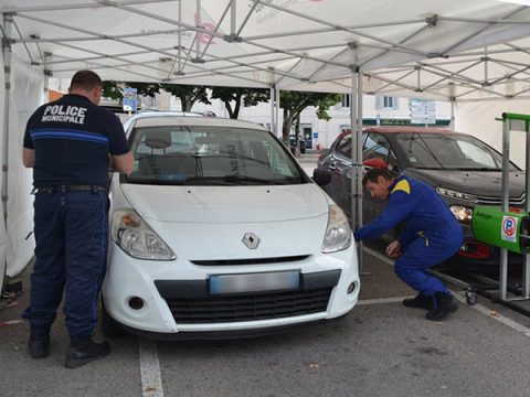 Semaine du contrôle de l'éclairage à Dole, 2022