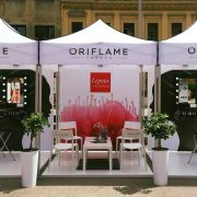 Tentes événement Oriflame