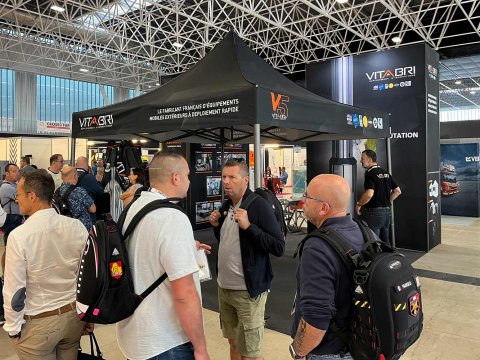 Stand du congrès national des sapeurs pompiers 2023