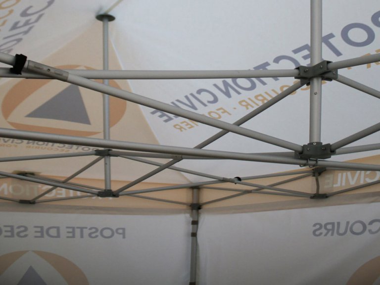 Aluminum marquee